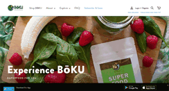 Desktop Screenshot of bokusuperfood.com